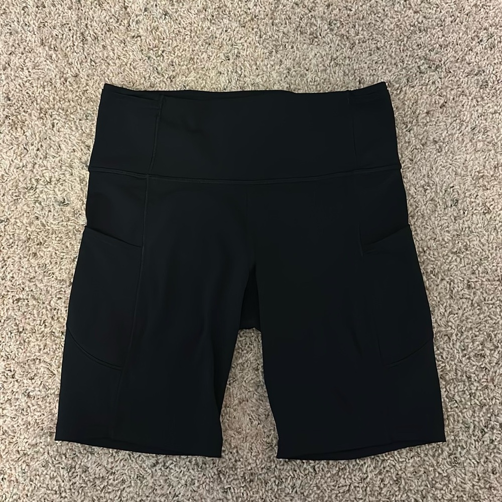 Lululemon fast and free high rise biker shorts